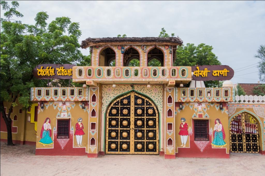 Chokhi Dhani The Ethnic 5 Jaipur Buitenkant foto